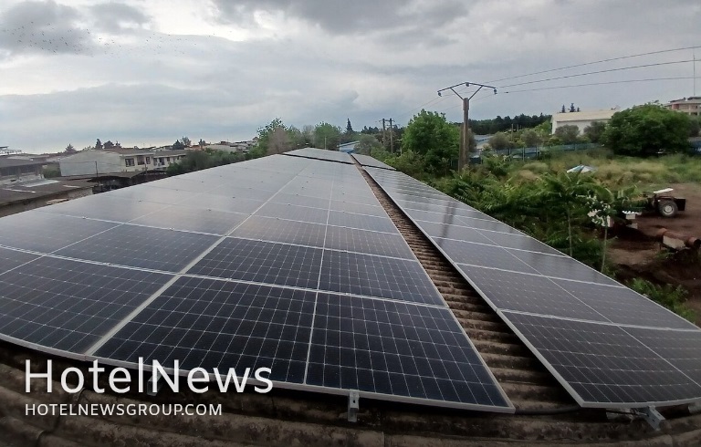 پایان ساخت بزرگترین نیروگاه خورشیدی شمال کشور - تصویر 1