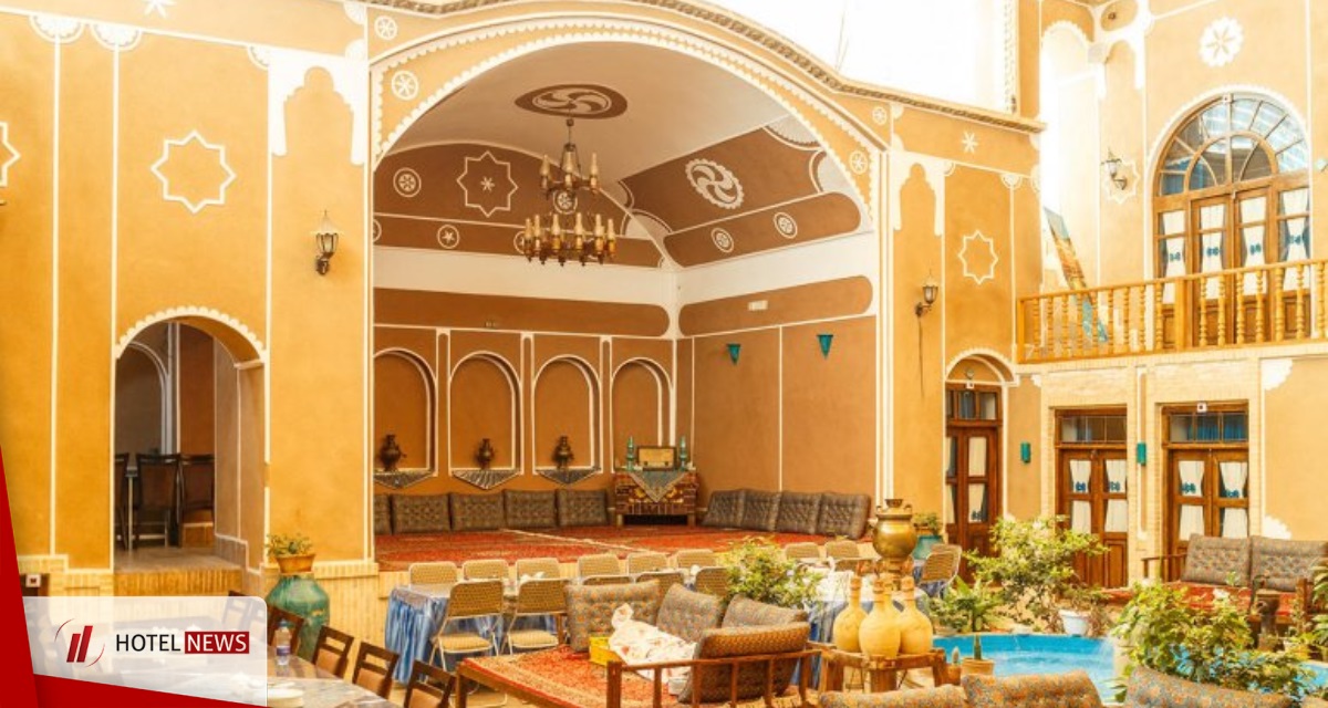 هتل سنتی فیروزه یزد    - تصویر پذیرایی