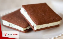 Ice Cream Sandwich and Brownie Cake