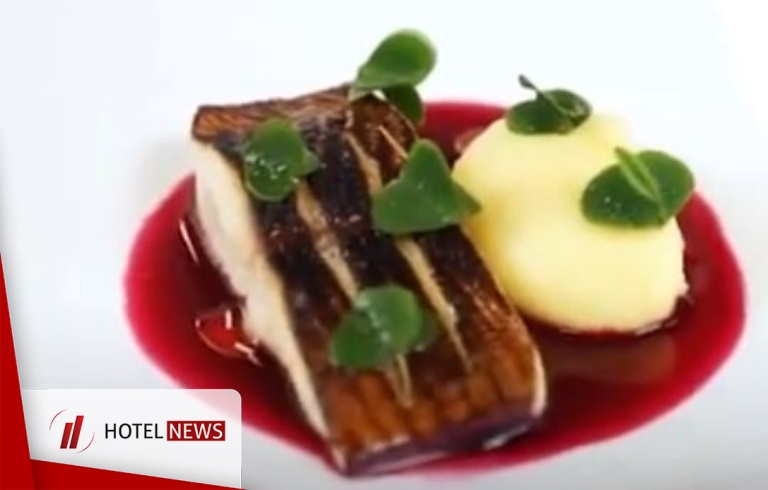 Garnish - Trout and Red Cabbage  - Picture 1