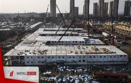 تصاویری از یک هتل قرنطینه شده در چین در پی شیوع ویروس کرونا