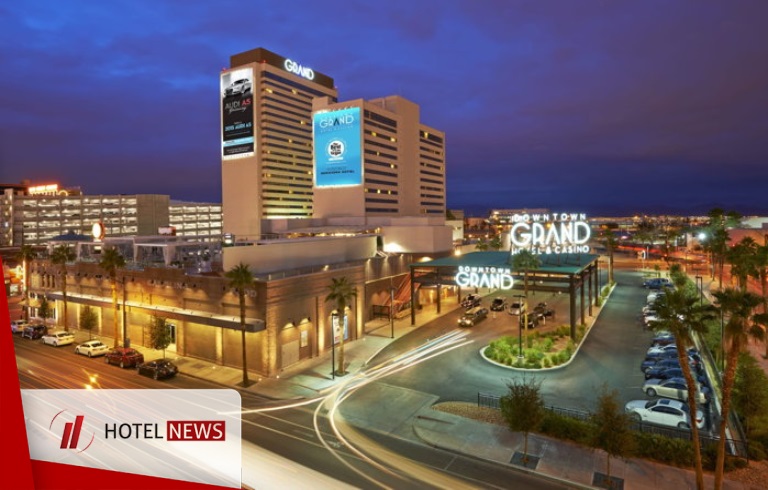 495 Room Tower at Downtown Grand Hotel & Casino Las Vegas Celebrates Topping Out - Picture 1