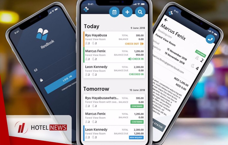 نرم‌افزار مدیریت هتلداری ResBook + لینک سایت و نسخه رایگان - تصویر 1