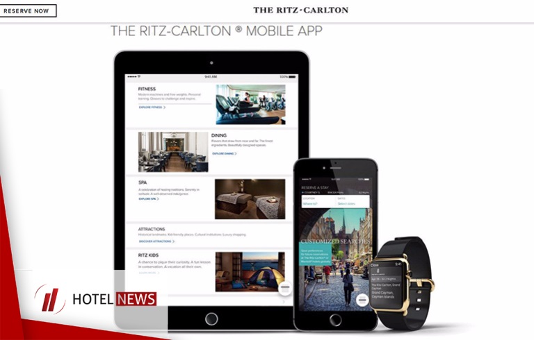معرفی اپلیکیشن هتلداری Ritz Carlton + لینک دانلود - تصویر 1