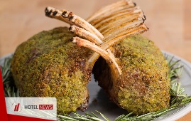 Garlic Rosemary Crusted Rack Of Lamb 