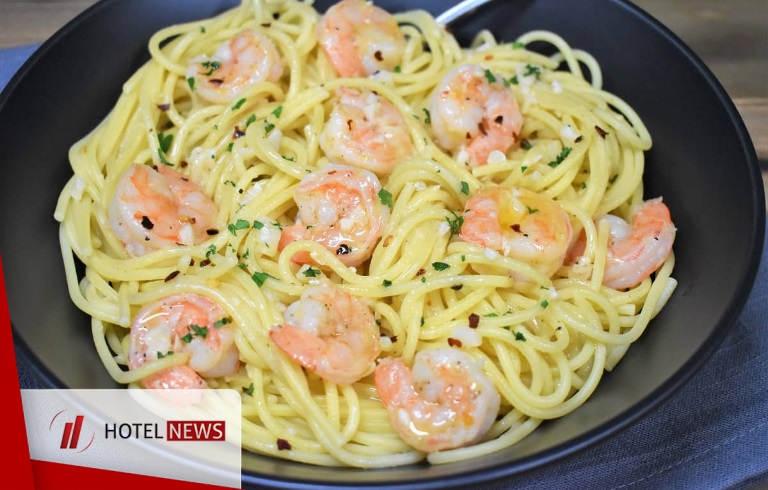 میگو به همراه سیر - تصویر 1