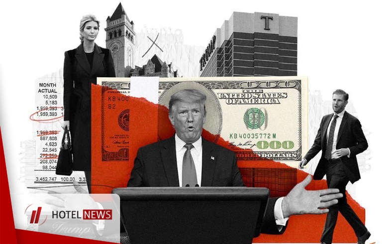 The $ 100 million loss of two Trump hotels due to his professionalism and statements  - Picture 1