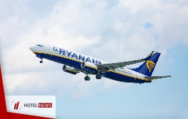 کاهش ظرفیت پرواز های شرکت هواپیمایی Ryanair