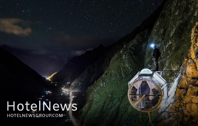 هتل Natura Vive Skylodge، میزبان صخره نوردان حرفه ای