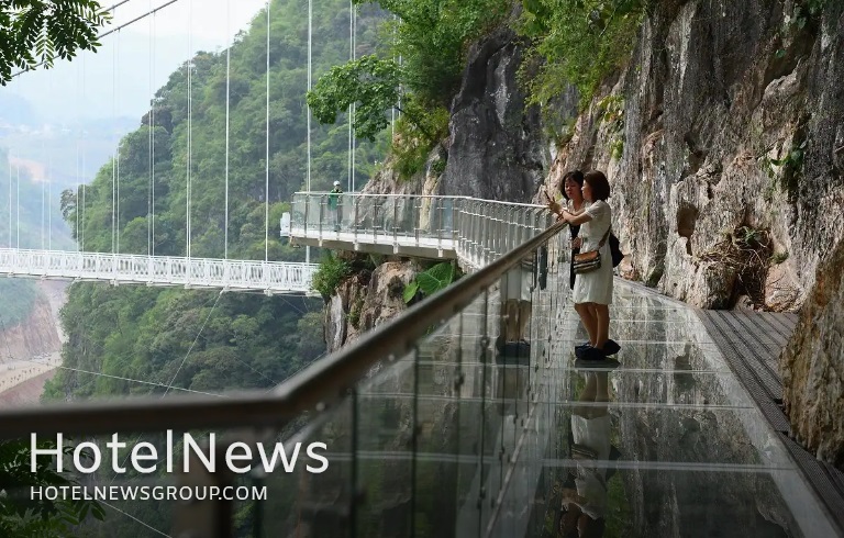 افتتاح طولانی‌ترین پل شیشه‌ای جهان در ویتنام - تصویر 1