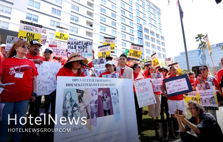 اعتصاب برخی کارگران هتل‌های لس آنجلس - تصویر 1