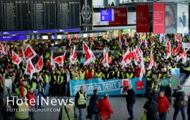 اعتصاب کارکنان امنیتی فرودگاه‌ها در آلمان