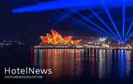 برگزاری جشنواره نور و موسیقی سیدنی