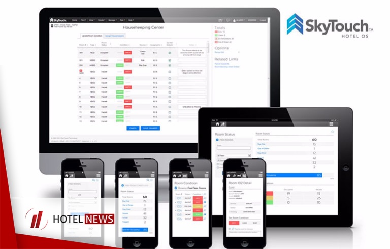 نرم‌افزار مدیریت هتلداری SkyTouch + آدرس سایت و نسخه رایگان - تصویر 1