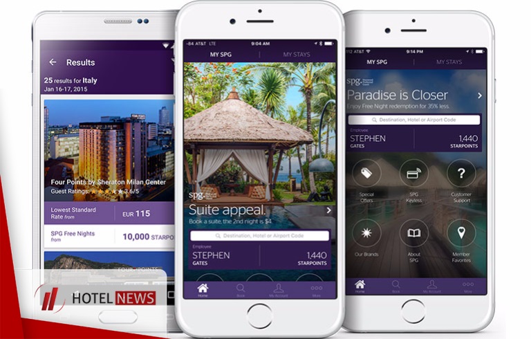 معرفی اپلیکیشن هتلداری Starwood Hotels & Resorts + لینک دانلود - تصویر 1