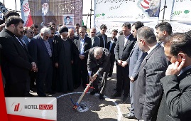 آغاز عملیات اجرایی احداث پروژه مجتمع رفاهی و گردشگری "لوتوس ملل" شهرستان تربیت حیدریه