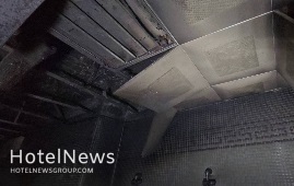 حریق یک مرکز اقامتی در خیابان مفتح تهران