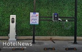 ایستگاه شارژ خودروهای برقی در هتل پارسیان اوین به بهره‌برداری رسید