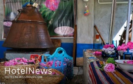 موزه گلاب قمصر کاشان تنها موزه گلاب ایران