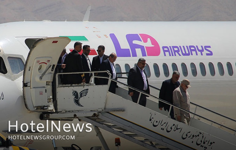 افتتاحیه رسمی شرکت هواپیمایی لاد ایر در لارستان برگزار شد - تصویر 1