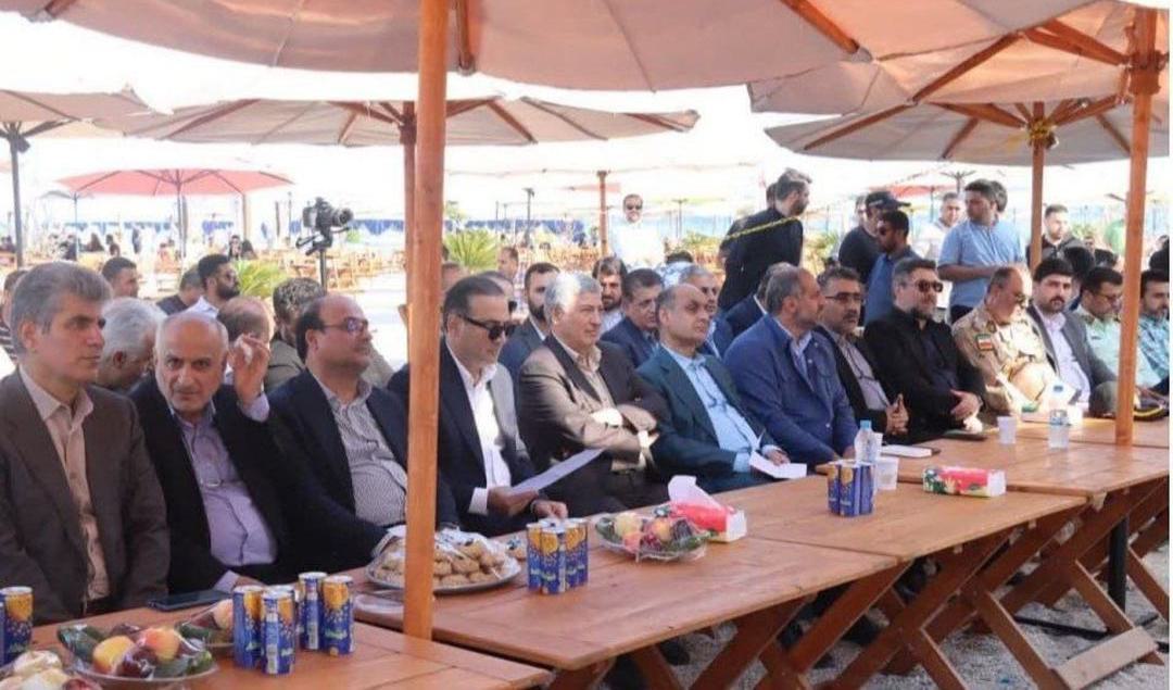 مرکز تفریحی ساحلی شیندان در آستارا افتتاح شد - تصویر 1