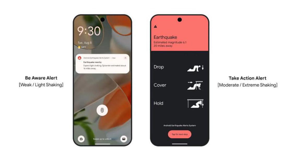 قابلیت هشدار زلزله اندروید به ۲۰۰ منطقه ازجمله ایران رسید - تصویر 1
